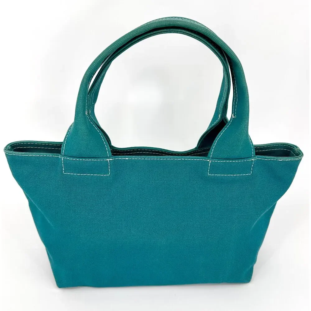 Marc by Marc Jacobs Standard Supply Teal Canvas Small Tote Bag 0622.61